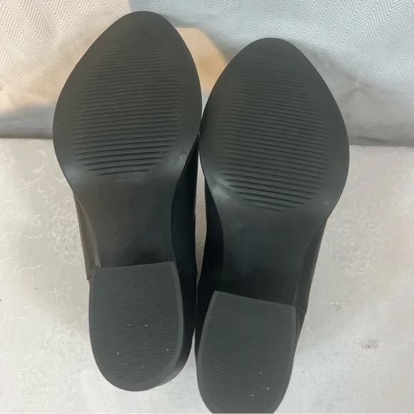 Nisolo Black Chelsea Leather Heeled Pull On Ankle Boots Dust Bag Included 9 - Picture 6 of 8